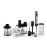 Ariete 0898/11 Multifonksiyonel El Blender Seti, 1000 W, Gümüş