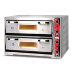 Atalay APF-962-2 30 cm x 12 adet Pizza Kapasiteli Çift Katlı Pizza Fırını, Elektrikli