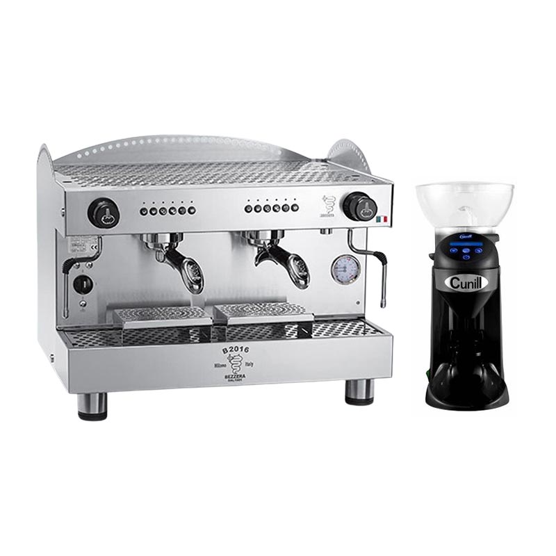 bezzera-b2016de-tall-cup-espresso-kahve-makinesi-2-gruplu-cunill-tranquilo-tron-kahve-degirmeni-1076-1.jpg Bezzera B2016DE Tall Cup Espresso Kahve Makinesi, 2 Gruplu + Cunill Tranquilo Tron Kahve Değirmeni - Görsel 1