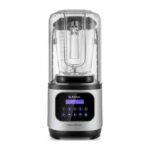 By Kitchen Vortex Silencer Gürültü Önleyici Kapaklı Dijital Bar Blender, 2 L, 1800 W, Gri