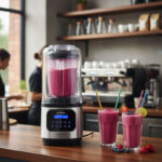 By Kitchen Vortex Silencer Gürültü Önleyici Kapaklı Dijital Bar Blender, 2 L, 1800 W, Gri - Görsel 2