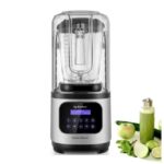 By Kitchen Vortex Silencer Gürültü Önleyici Kapaklı Dijital Bar Blender, 2 L, 1800 W, Gri - Görsel 5
