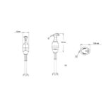 Electrolux Professional BP3535 Bermixer Pro El Mikseri, 350 W - Görsel 2