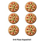 Empero EMP.6.6G 30 cm x 6+6 Pizza Kapasiteli Çift Katlı Pizza Fırını, Gazlı - Görsel 2