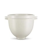 KitchenAid 5KSM2CB5BGS Classic 4.8 L Pişirici Kapaklı Ekmek Kasesi, Beyaz