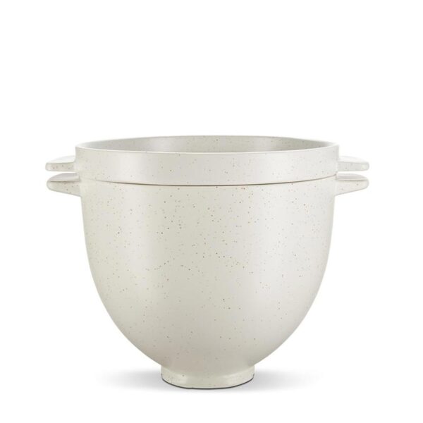 KitchenAid 5KSM2CB5BGS Classic 4.8 L Pişirici Kapaklı Ekmek Kasesi, Beyaz