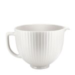 KitchenAid 5KSM2CB5PCC Classic 4.8 L Gövde için Seramik Karıştırma Kasesi, Beyaz