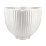 KitchenAid 5KSM2CB5PCC Classic 4.8 L Gövde için Seramik Karıştırma Kasesi, Beyaz - Görsel 2