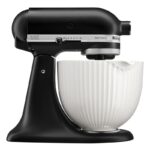 KitchenAid 5KSM2CB5PCC Classic 4.8 L Gövde için Seramik Karıştırma Kasesi, Beyaz - Görsel 3