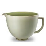 KitchenAid 5KSM2CB5PSL Classic 4.8 L Gövde için Seramik Karıştırma Kasesi, Yeşil - Görsel 3