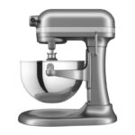 KitchenAid 5KSM55SXX Ağır Hizmet Tipi Kaldırılabilir Kaseli Stand Mikser, 5.2 L, Gümüş - Görsel 3