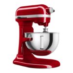 KitchenAid 5KSM55SXX Ağır Hizmet Tipi Kaldırılabilir Kaseli Stand Mikser, 5.2 L, Kırmızı