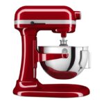 KitchenAid 5KSM55SXX Ağır Hizmet Tipi Kaldırılabilir Kaseli Stand Mikser, 5.2 L, Kırmızı - Görsel 2