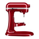 KitchenAid 5KSM55SXX Ağır Hizmet Tipi Kaldırılabilir Kaseli Stand Mikser, 5.2 L, Kırmızı - Görsel 5