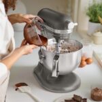 KitchenAid 5KSM60SPXECU Artisan Kaldırılabilir Kaseli Stand Mikser, 5.6 L, Gri - Görsel 3
