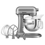 KitchenAid 5KSM60SPXECU Artisan Kaldırılabilir Kaseli Stand Mikser, 5.6 L, Gri - Görsel 4