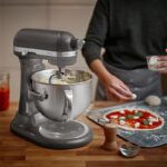 KitchenAid 5KSM60SPXECU Artisan Kaldırılabilir Kaseli Stand Mikser, 5.6 L, Gri - Görsel 5