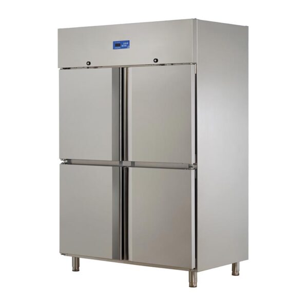 Öztiryakiler GN 1200 LMV Dik Tip Monoblok Derin Dondurucu, 4 Yarım Kapılı