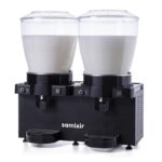 Samixir MM44.AB Panaromik Analog Twin Soğuk İçecek Dispenseri, 22+22 L, Karıştırıcılı, Siyah - Görsel 2