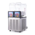 Samixir SLUSH24.I Twin Ice Slush Granita Milkshake ve Soğuk Meyve Suyu Dispenseri, 12+12 L, Inox - Görsel 3