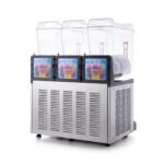Samixir SLUSH36 Triple Ice Slush Granita Milkshake ve Soğuk Meyve Suyu Dispenseri, 12+12+12 L, Inox - Görsel 3