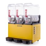 Samixir SLUSH36.Y Ice Slush Triple Milkshake Meyve Suyu Dispenseri, 12+12+12 L, Sarı - Görsel 2