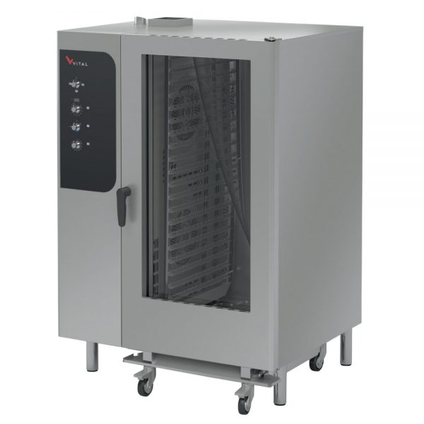 Vital Gazlı Konveksiyonlu Fırın Manuel 20 GN 2/1