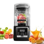 Vosco HS-214CG Pro Gürültü Önleyici Kapaklı Dijital Bar Blender, 4 L, 1600 W, Siyah - Görsel 5
