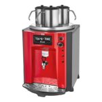 Remta DE10P Premium Jumbo Çay Makinesi, 3 Demlikli, 40 L, Elektrikli, Kırmızı