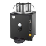 Remta DE10S Jumbo Şamandıralı Çay Makinesi, 3 Demlikli, 40 L, Elektrikli, Siyah