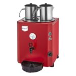 Remta DE11 Jumbo Çay Makinesi, 2 Demlikli, 23 L, Elektrikli, Kırmızı