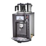 Remta DE12SP Premium Jumbo Şamandıralı Çay Makinesi, 2 Demlikli, 15 L, Elektrikli, Siyah