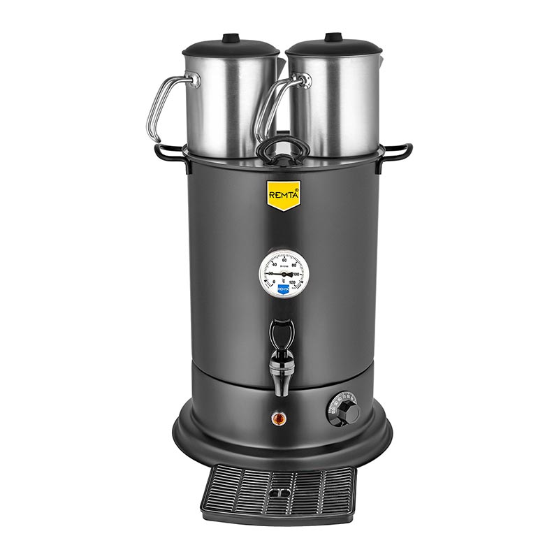 remta-el11-elite-cay-makinesi-2-demlikli-20-l-elektrikli-siyah-6271.jpg Remta EL11 Elite Çay Makinesi, 2 Demlikli, 20 L, Elektrikli, Siyah - Görsel 1