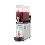 Samixir SLUSH12 Allure Ice Slush Granita Milkshake ve Soğuk Meyve Suyu Dispenseri, 12 L, Inox