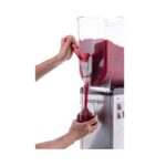 Samixir SLUSH12 Mono Ice Slush Granita Milkshake ve Soğuk Meyve Suyu Dispenseri, 12 L, Inox - Görsel 4